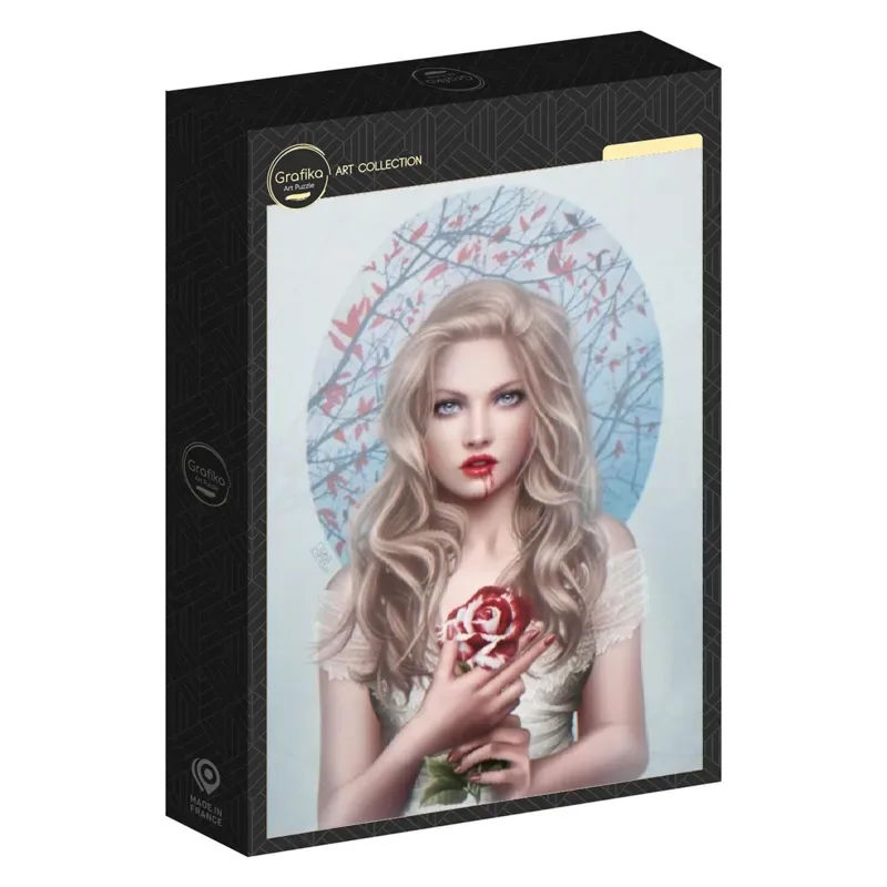 Puzzle Blood Rose - 1000 pièces de Grafika – boîte 2 sur 2