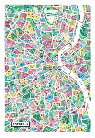 Puzzle Bordeaux - 1000 pièces von Grafika – Schachtel 1 von 2