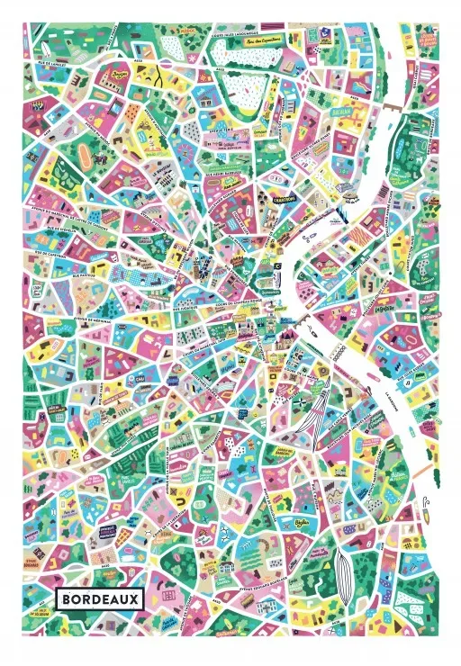 Puzzle Bordeaux - 1000 pièces de Grafika – boîte