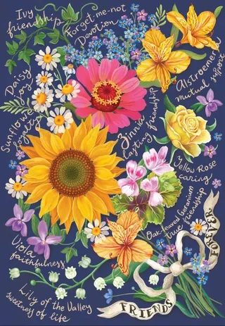 Puzzle Bouquet de l'Amitié - 1000 pièces from Grafika – box 1 of 2