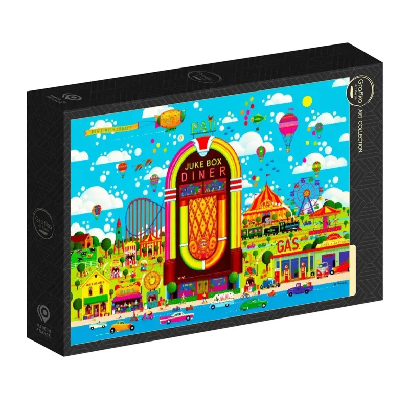 Puzzle Carnaval du Jukebox - 1000 pièces from Grafika – box 2 of 2