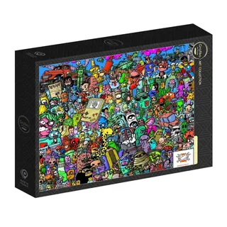 Puzzle Cartoon Party - 1000 pièces van Grafika – doos 2 van 2