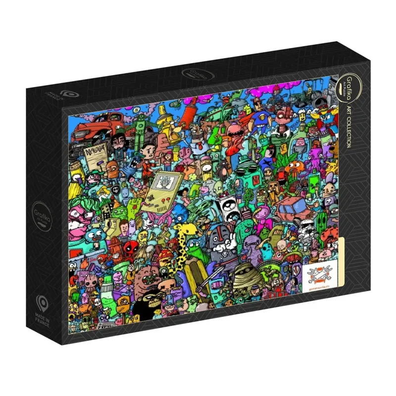Puzzle Cartoon Party - 1000 pièces van Grafika – doos 2 van 2