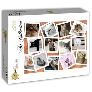 Puzzle Chats - 1500 pièces von Grafika – Schachtel 2 von 2