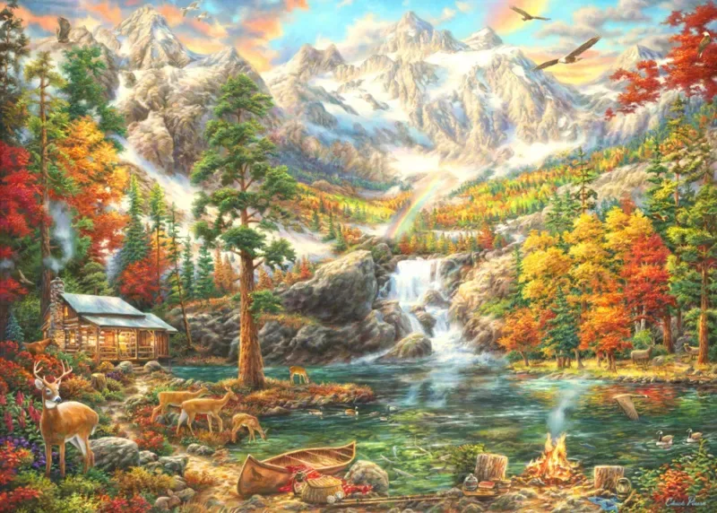Puzzle Chuck Pinson - Almost Heaven - 500 à 999 pièces de Grafika – boîte 1 sur 2