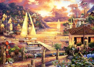 Puzzle Chuck Pinson - Catching Dreams - 500 à 999 pièces de Grafika – boîte 1 sur 2