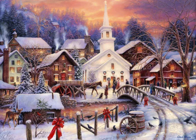 Puzzle Chuck Pinson - Hope Runs Deep - 500 à 999 pièces van Grafika – doos 1 van 2