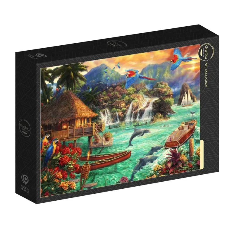 Puzzle Chuck Pinson - Island Life - 500 à 999 pièces von Grafika – Schachtel 2 von 2
