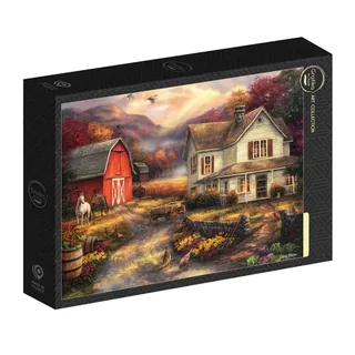 Puzzle Chuck Pinson - Relaxing on the Farm - 500 à 999 pièces de Grafika – boîte 2 sur 2