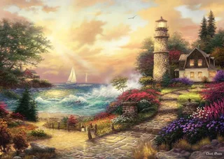 Puzzle Chuck Pinson - Seaside Dreams - 500 à 999 pièces de Grafika – boîte 1 sur 2