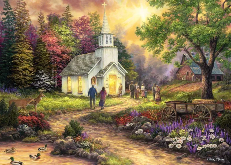 Puzzle Chuck Pinson - Strength Along the Journey - 500 à 999 pièces de Grafika – boîte 1 sur 2
