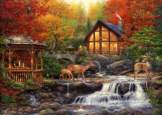Puzzle Chuck Pinson - The Colors of Life - 500 à 999 pièces fra Grafika – æske 1 af 2