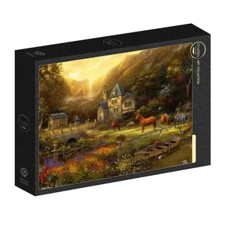 Puzzle Chuck Pinson - The Golden Valley - 500 à 999 pièces de Grafika – boîte 2 sur 2
