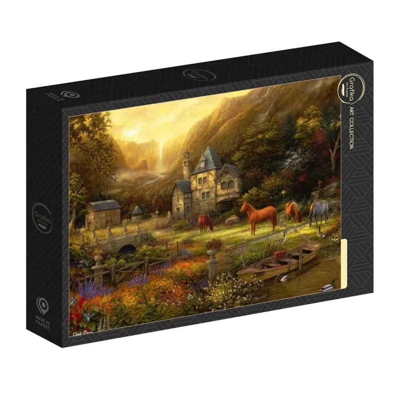 Puzzle Chuck Pinson - The Golden Valley - 500 à 999 pièces de Grafika – boîte 2 sur 2