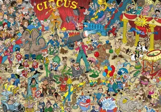Puzzle Circus - 1000 pièces from Grafika – box 1 of 2