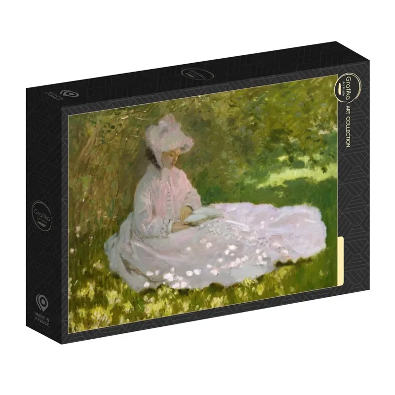 Puzzle Claude Monet - Springtime, 1872 - 1000 pièces van Grafika – doos 2 van 2