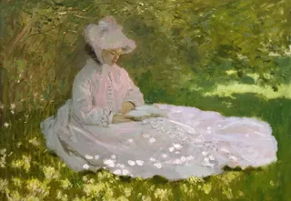 Puzzle Claude Monet - Springtime, 1872 - 1000 pièces van Grafika – doos 1 van 2