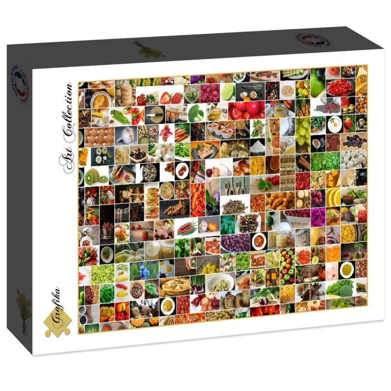 Puzzle Collage - Couleurs dans la Cuisine - 1500 pièces from Grafika – box 2 of 2
