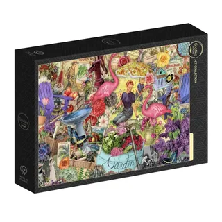 Puzzle Collage de jardin - 1000 pièces von Grafika – Schachtel 2 von 2