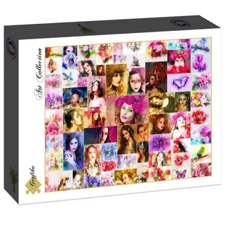 Puzzle Collage - Femmes - 1500 pièces de Grafika – boîte 2 sur 2
