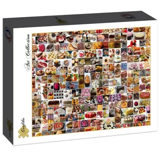 Puzzle Collage - Gâteaux - 1500 pièces from Grafika – box 2 of 2