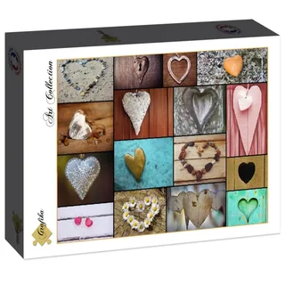 Puzzle Collage - Love - 1000 pièces van Grafika – doos 2 van 2