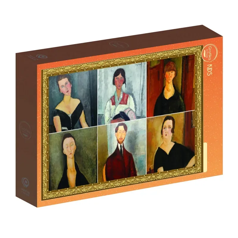Puzzle Collage Modigliani - 500 à 999 pièces von Grafika – Schachtel 2 von 2