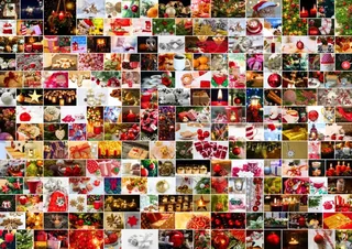 Puzzle Collage - Noël - 1500 pièces from Grafika – box 1 of 2