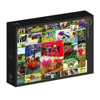 Puzzle Collage - Vélos - 500 à 999 pièces de Grafika – boîte 2 sur 2