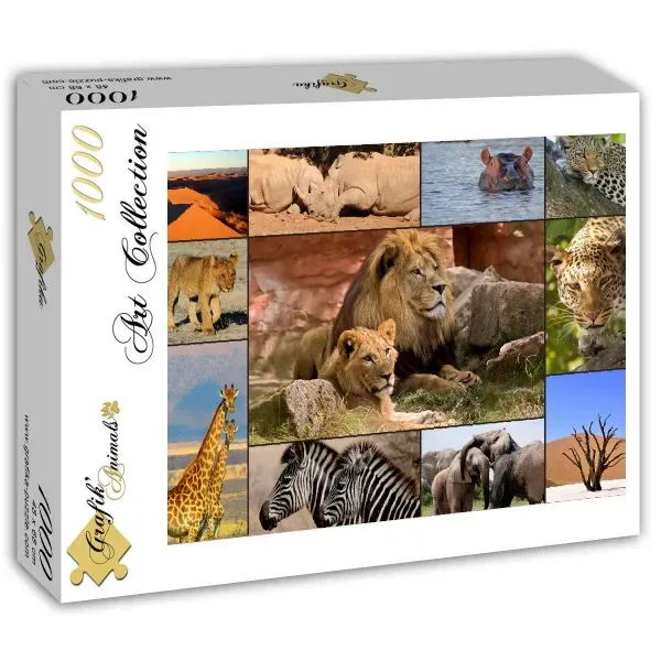 Puzzle Collage - Wildlife - 1000 pièces from Grafika – box 2 of 2