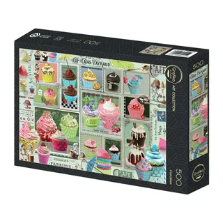Puzzle Cupcakes - 500 à 999 pièces de Grafika – boîte 2 sur 2