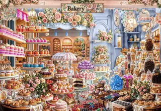 Puzzle Cupcakes et Gourmandises - 1000 pièces from Grafika – box 1 of 2