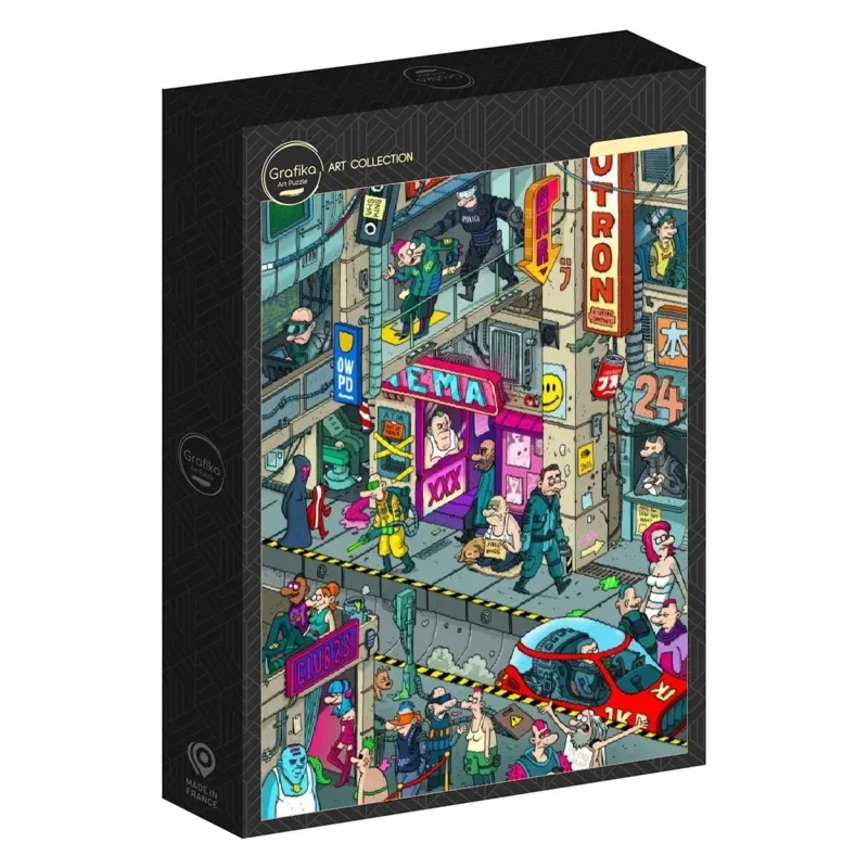 Puzzle Cyberpunk - 500 à 999 pièces von Grafika – Schachtel 2 von 2