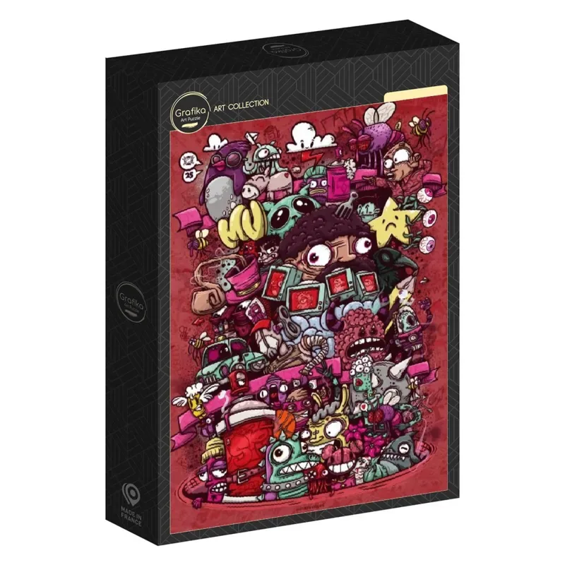 Puzzle Délires Illustrés - 1000 pièces van Grafika – doos 2 van 2