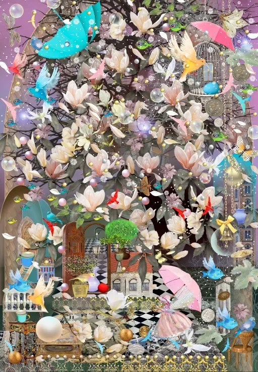 Puzzle Douce Brise Printanière - 1000 pièces van Grafika – doos 1 van 2