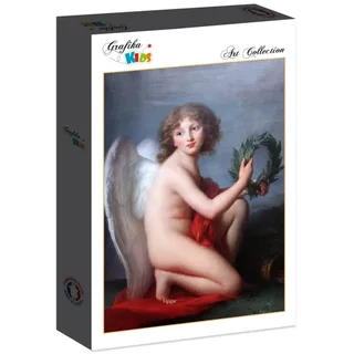Puzzle Elisabeth Vigée-Lebrun : Portrait du Prince Heinrich Lubomirski génie de la renommée, 1789 - 200 à 499 pièces van Grafika – doos 2 van 2