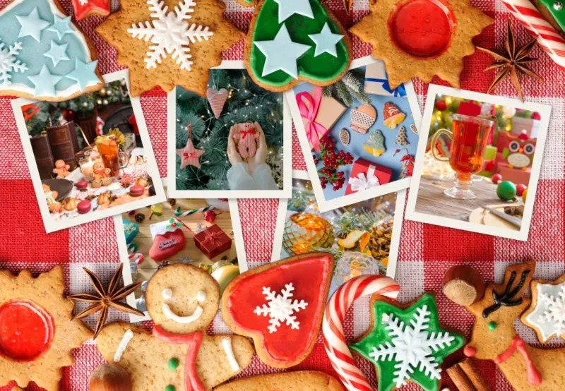 Puzzle Esprit de Noël - 1000 pièces van Grafika – doos
