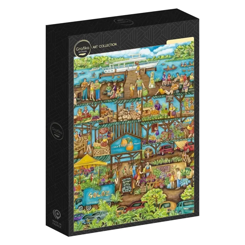 Puzzle Farmer's Market - 1000 pièces van Grafika – doos 2 van 2