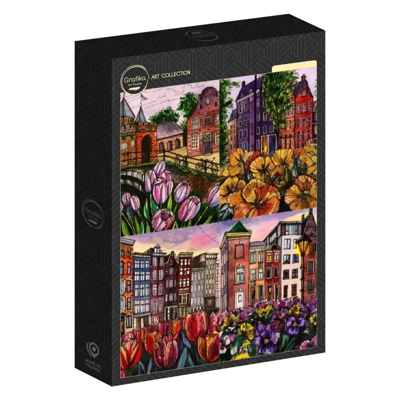 Puzzle Fleurs - 1000 pièces von Grafika – Schachtel 2 von 2