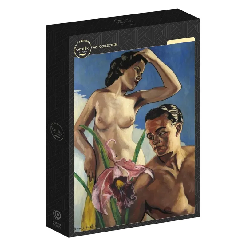Puzzle Francis Picabia - Adam et Eve, 1941 - 1000 pièces van Grafika – doos 2 van 2