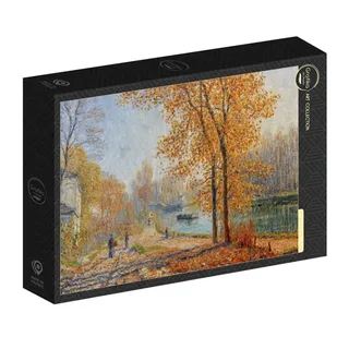 Puzzle Francis Picabia - Les Bords du Loing, Effet d'Automne le Matin à Moret, 1904 - 1000 pièces from Grafika – box 2 of 2