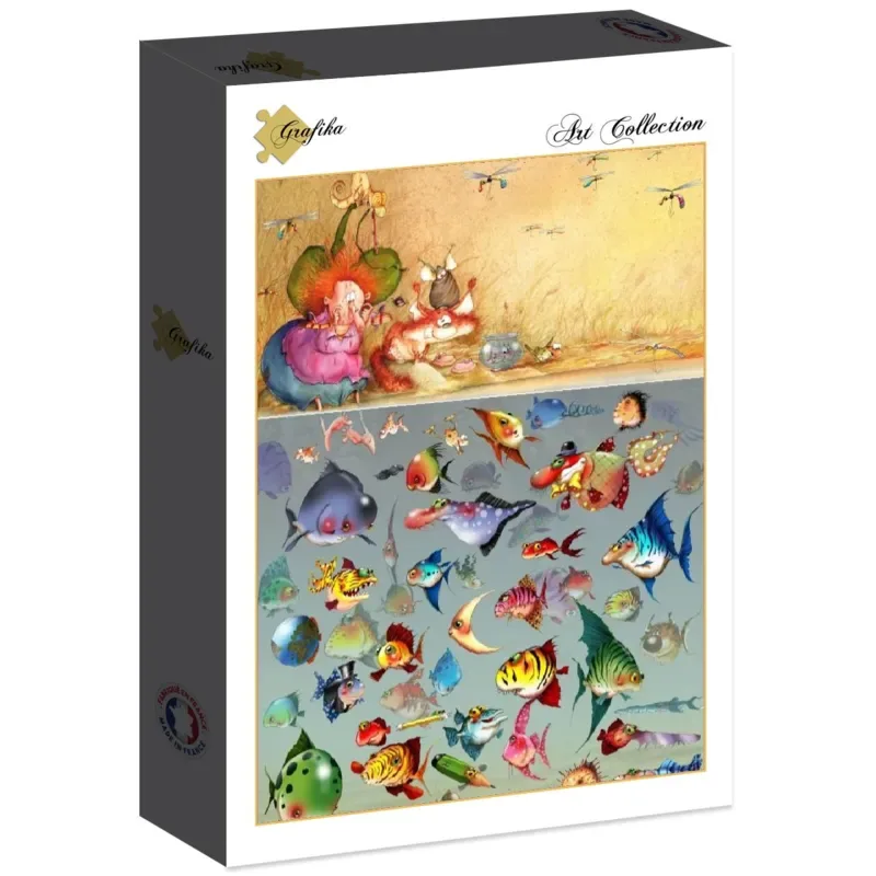 Puzzle François Ruyer - Bain de Pieds de la Sorcière - 2000 pièces de Grafika – boîte 2 sur 2