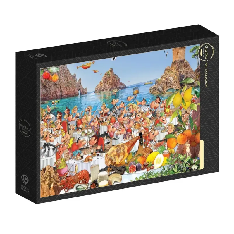 Puzzle François Ruyer - La Corse - 1000 pièces de Grafika – boîte 2 sur 2