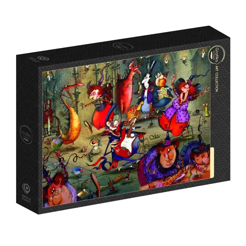Puzzle François Ruyer - La Fête des Sorcières - 500 à 999 pièces from Grafika – box 2 of 2