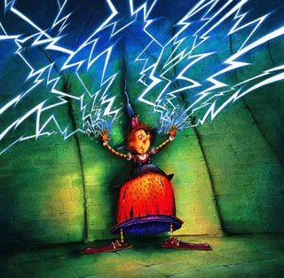 Puzzle François Ruyer - La Sorcière aux Eclairs - 1000 pièces van Grafika – doos 1 van 2