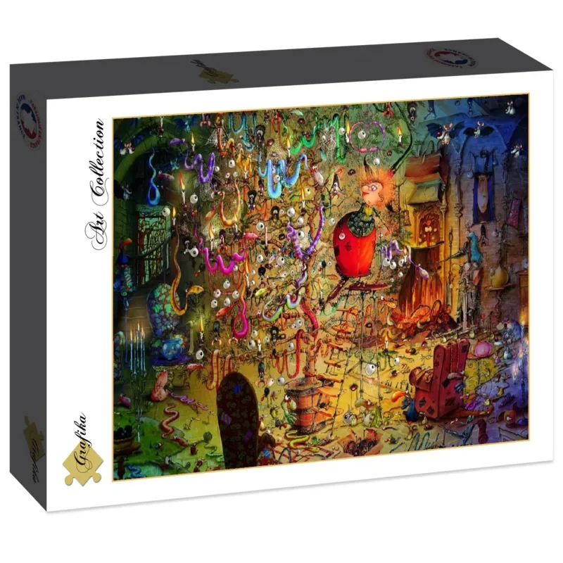 Puzzle François Ruyer - La Sorcière et l'Arbre à Serpents - 1500 pièces de Grafika – boîte 2 sur 2