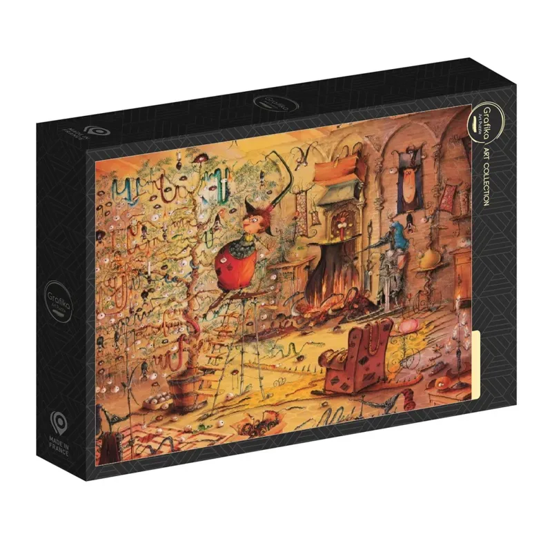 Puzzle François Ruyer - La Sorcière et l'Arbre à Serpents 2 - 1000 pièces von Grafika – Schachtel 2 von 2
