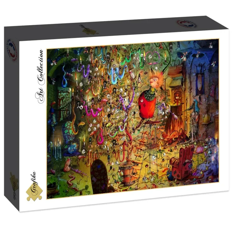 Puzzle François Ruyer - La Sorcière et l'Arbre à Serpents - 2000 pièces de Grafika – boîte 2 sur 2