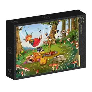 Puzzle François Ruyer - Pique-Nique de la Sorcière - 1000 pièces van Grafika – doos 2 van 2