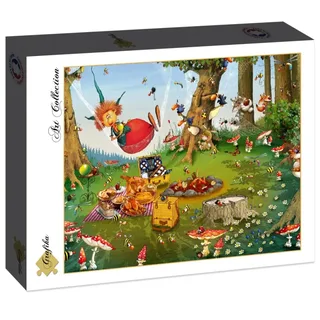 Puzzle François Ruyer - Pique-Nique de la Sorcière - 2000 pièces van Grafika – doos 2 van 2